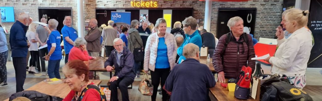 members at welcome day in Storyhouse
